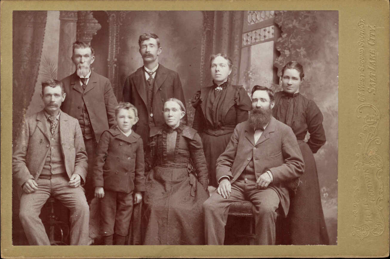 Randolph Alexander family - photo taken in Salt Lake City, Utah