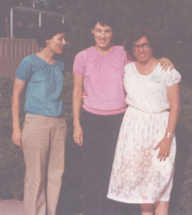 Lilly Sue Brown, Megan Brown, Martha Brown 1962