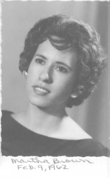 Martha Gabaldon Brown Gardner 