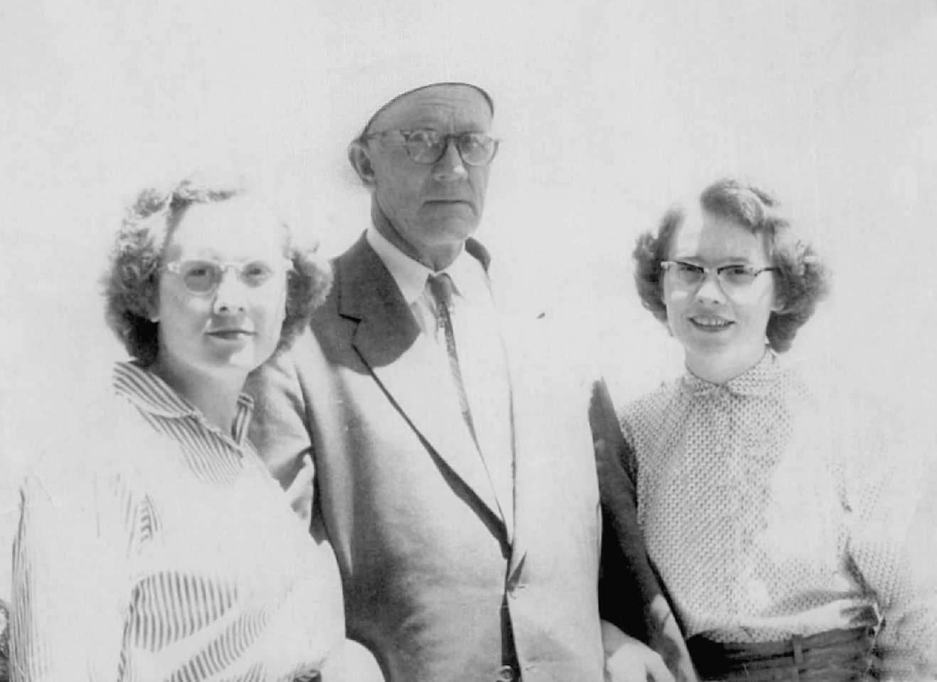 Margie Hawsey Tinker Toner, Allen Lafayette Hawsey, Corene Hawsey Archer Williams