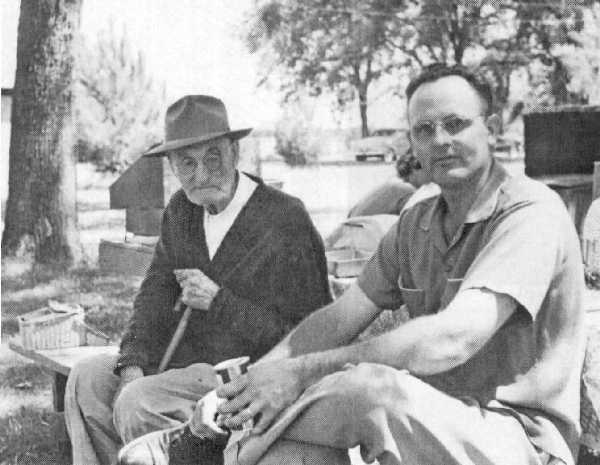 Louis Thomas Archer and his son Robert Thomas Archer c.1958