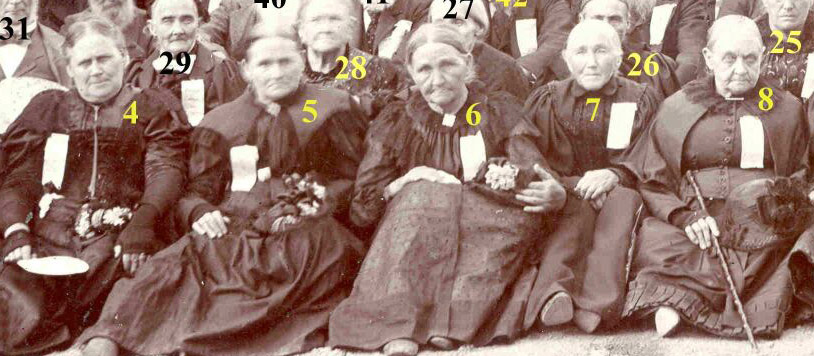 1897 Pioneer Jubilee photo closeup