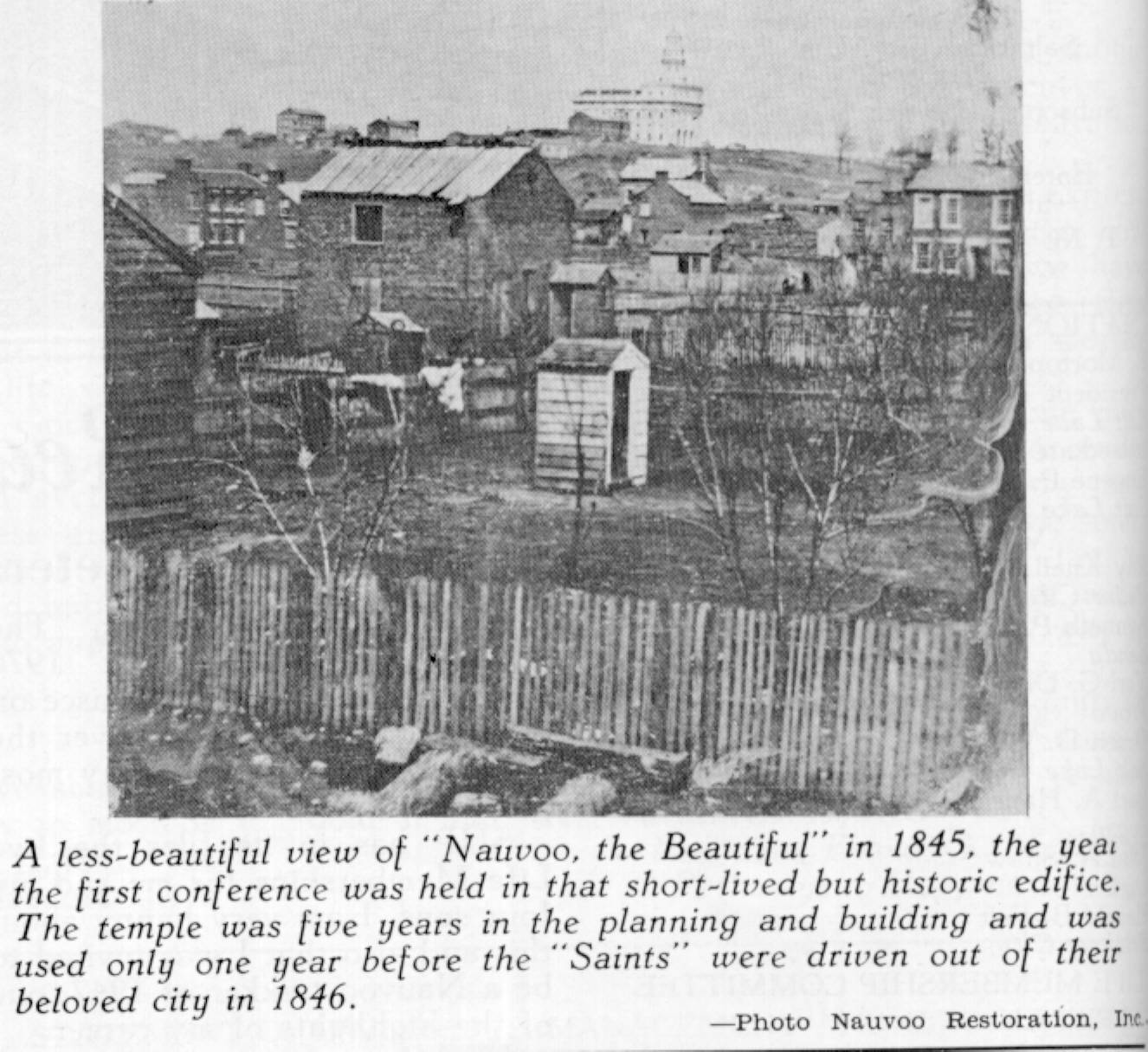 Nauvoo, Hancock County, Illinois c1843
