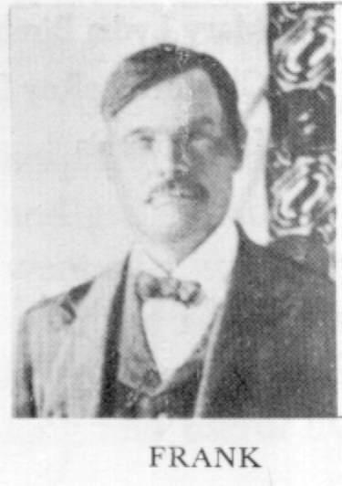 James Franklin "Frank" Hunt 1858-1917