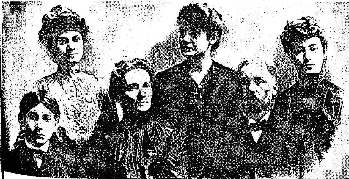 Charles David Brown and Sarah Dixon Brown Family