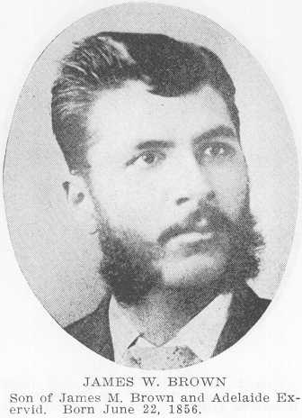 James William Brown 1856-1883