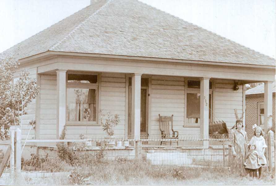 Robert and Christina's early Home