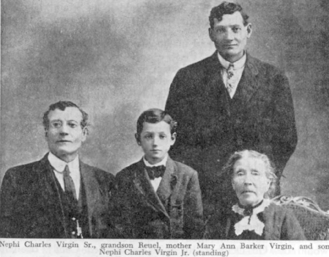 Nephi Charles Virgin Family
