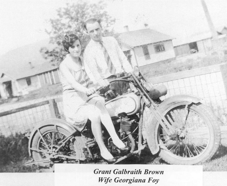 Georgiana M. Foy Brown and husband Grant "Duke" Brown