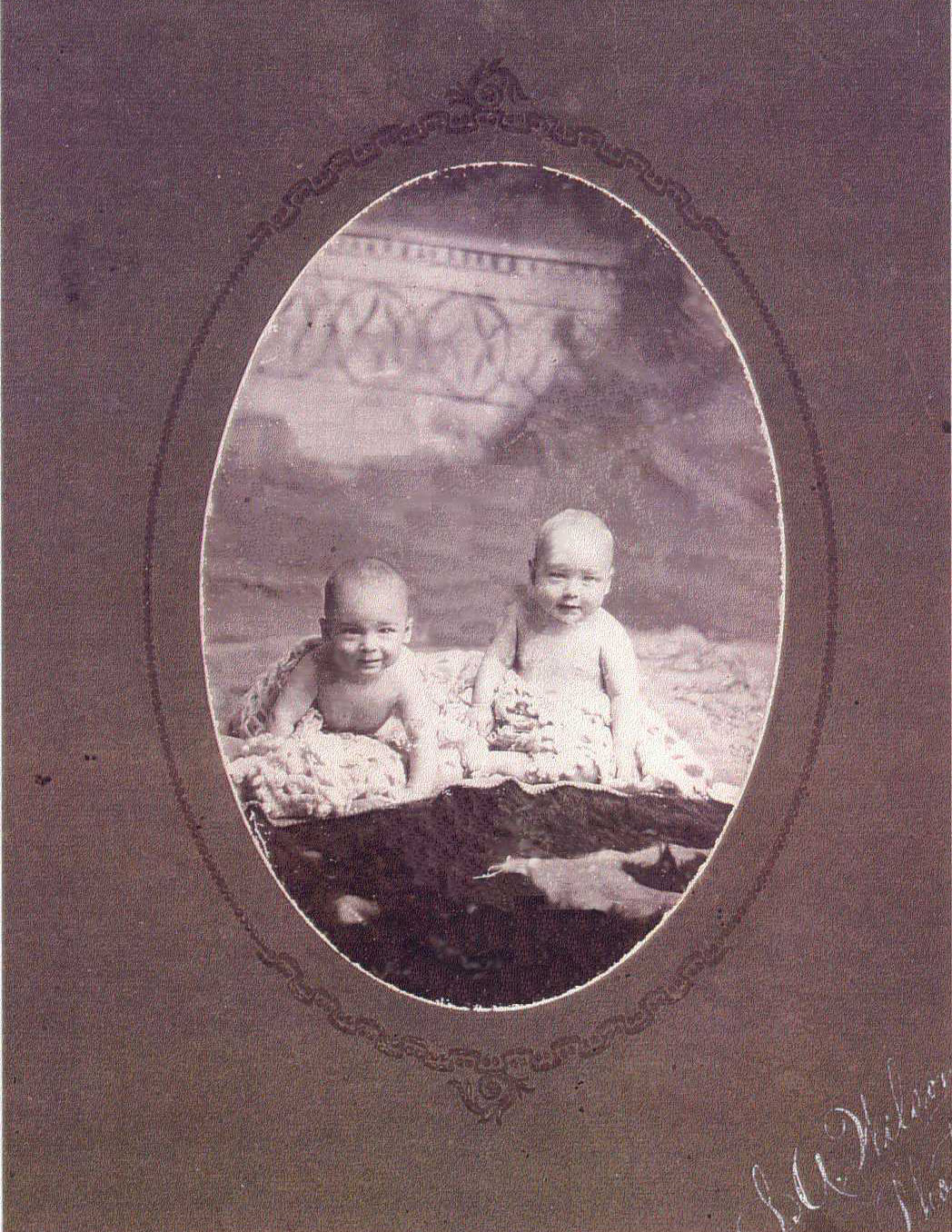 William Galbraith Brown & Orson Pratt Brown - August 1905