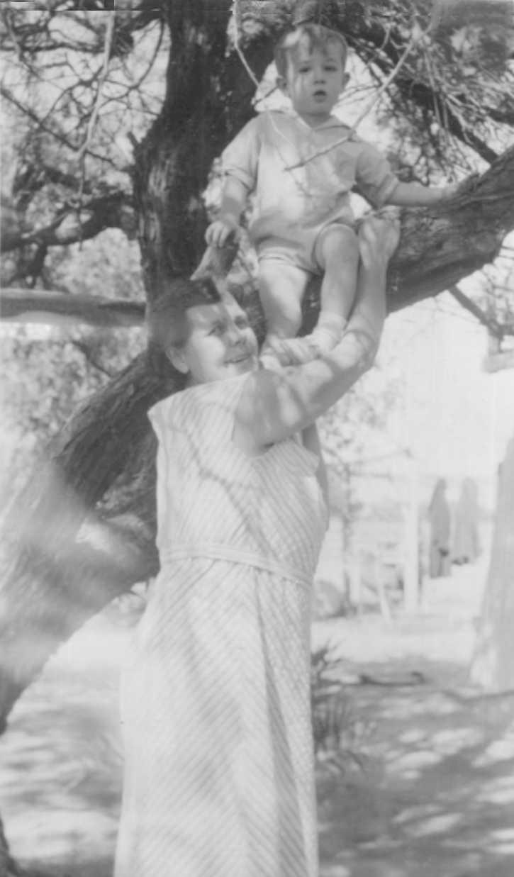 Aunt Molly and Duncan Jr. - 1934