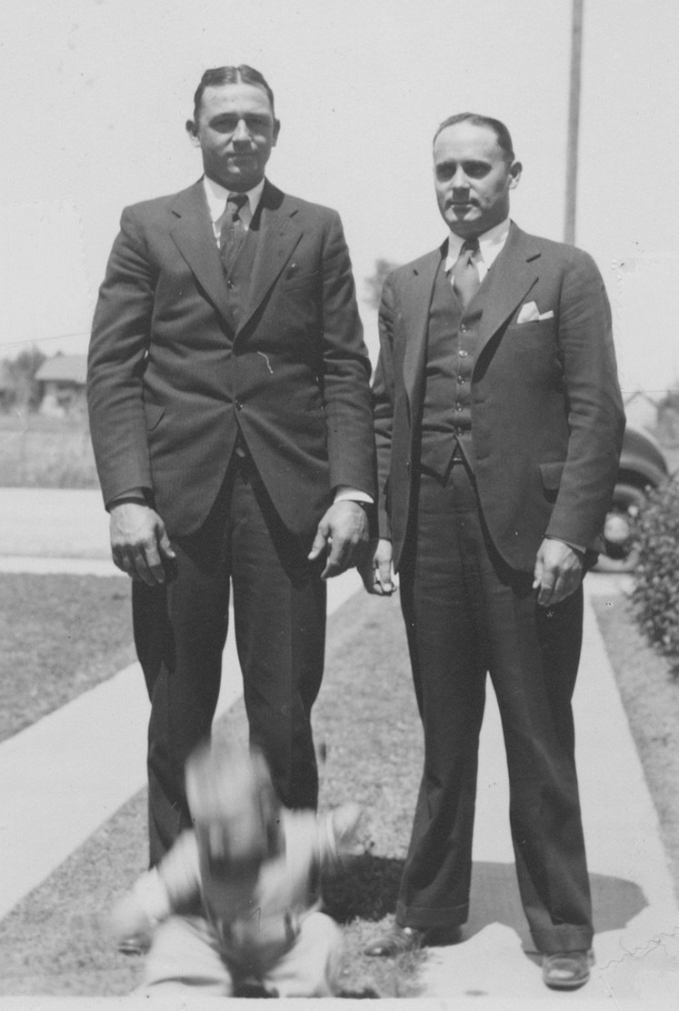 James Duncan Brown (28) son of Elizabeth Macdonald, and Dewey Brown, c. 1932
