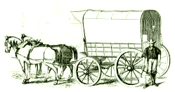 Wagons rolling West