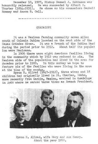 Page 6 Guadalupe and Byron and Mary Allred