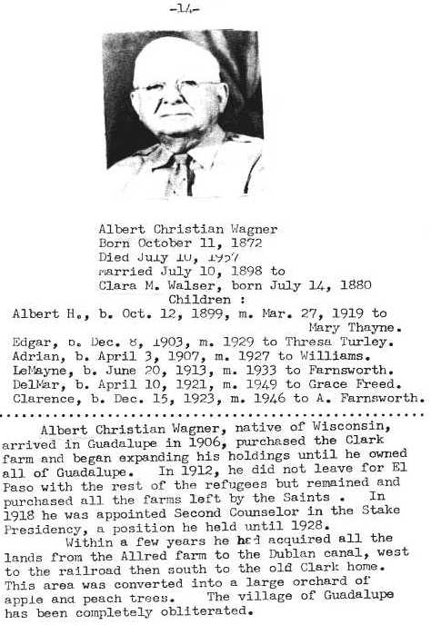 Page 14 Albert Christian Wagner 1872-1957