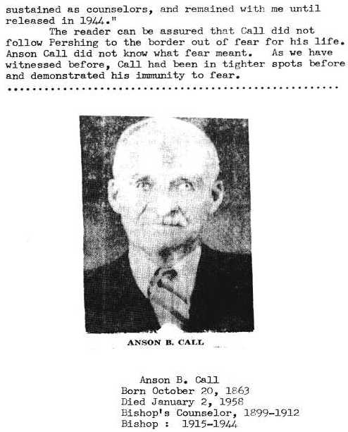 Page 32 Anson B. Call 1863-1958