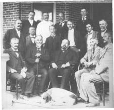 Governor Miguel Ahumada, A.W. Ivins, Orson and others c.1898