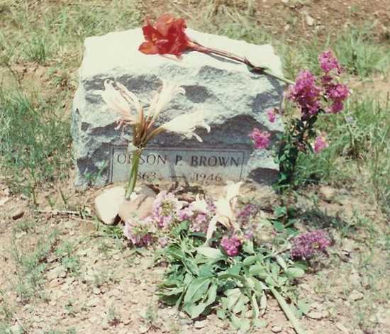 Orson Pratt Brown 1863-1946 Gravestone at Coloia Dublan Cemetery