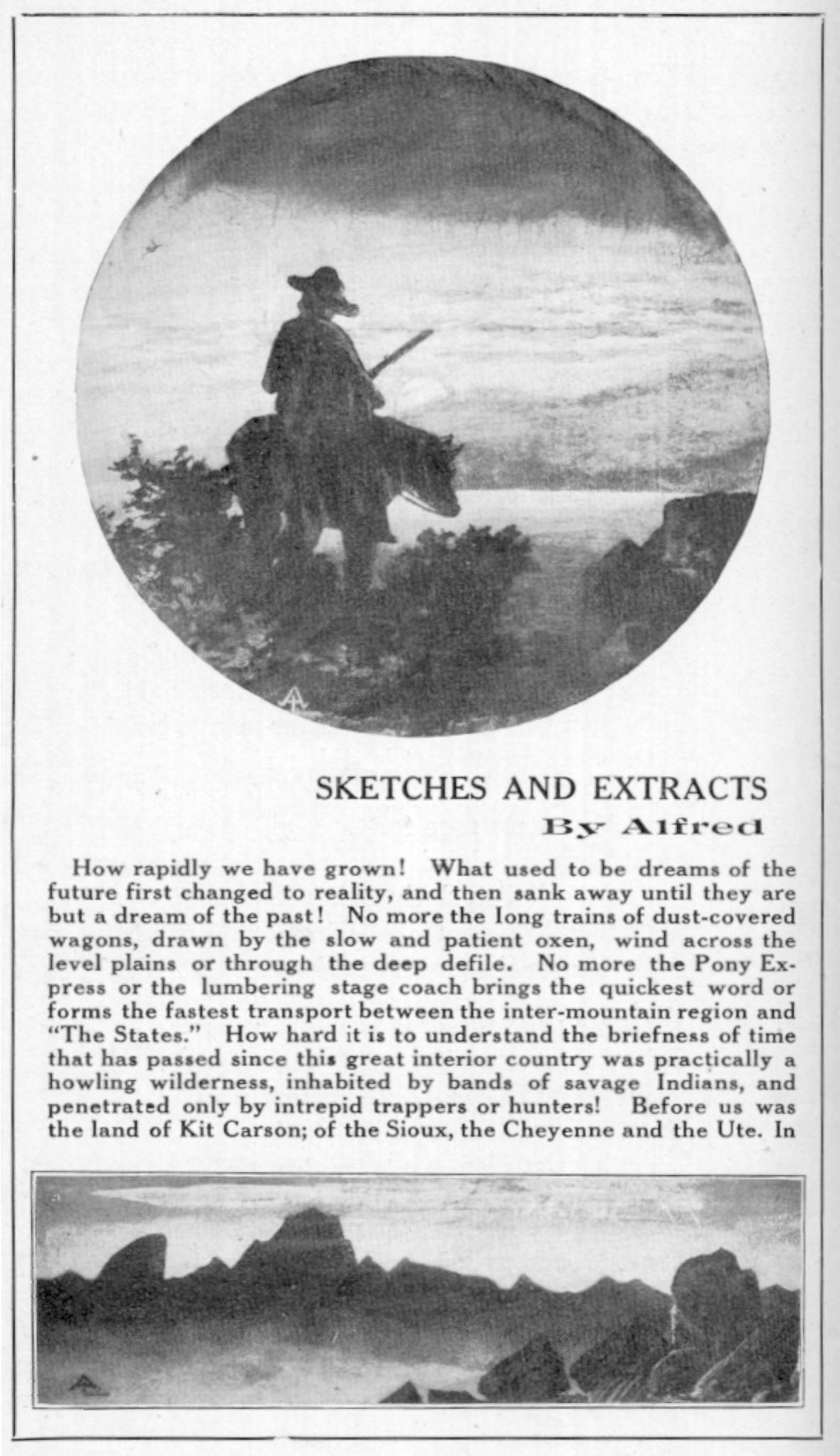 Sketches and Extracts by Alfred Lambourne