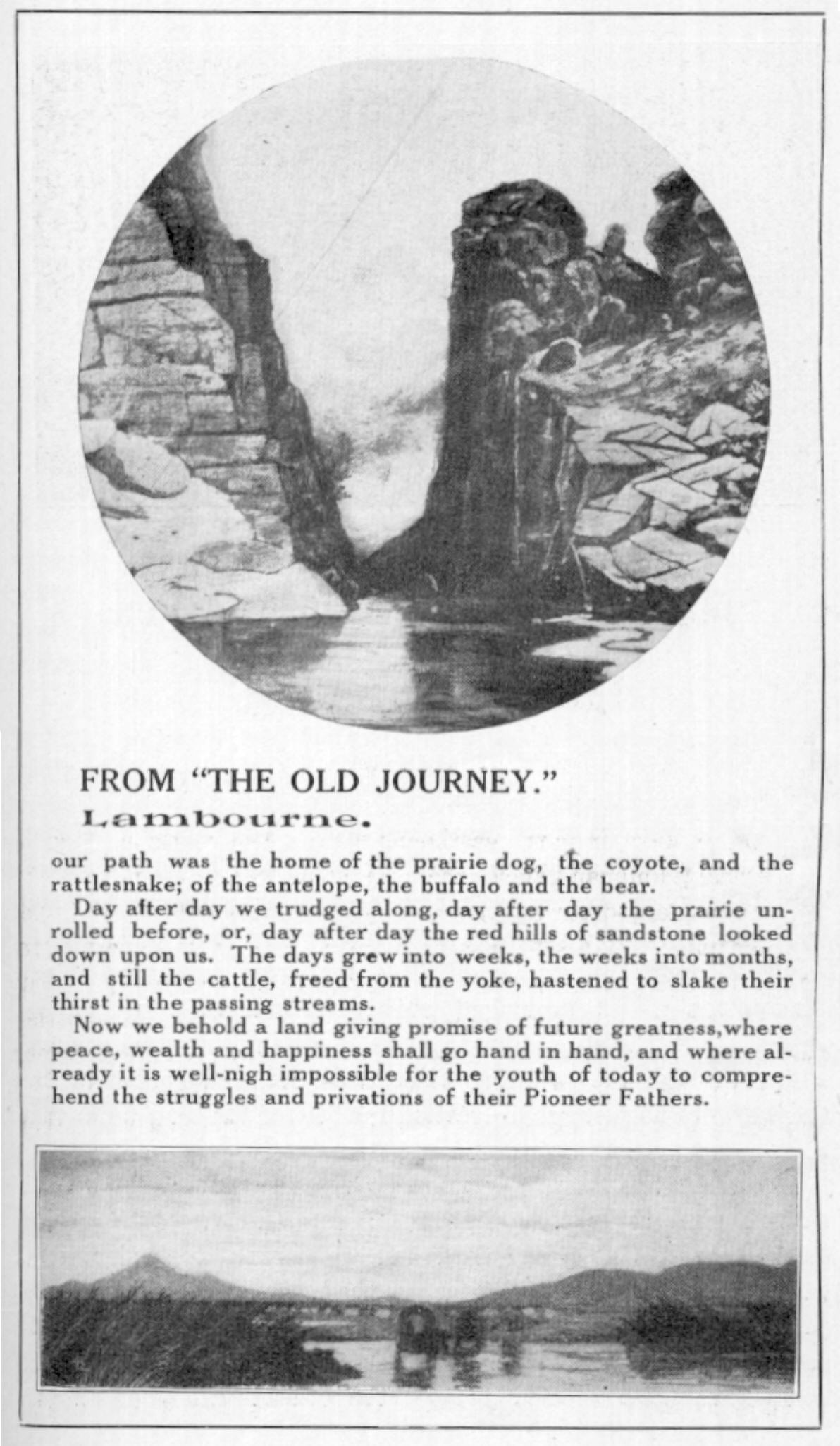 Sketches and Extracts by Alfred Lambourne