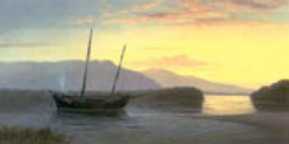 Twilight by Alfred Lambourne c. 1872