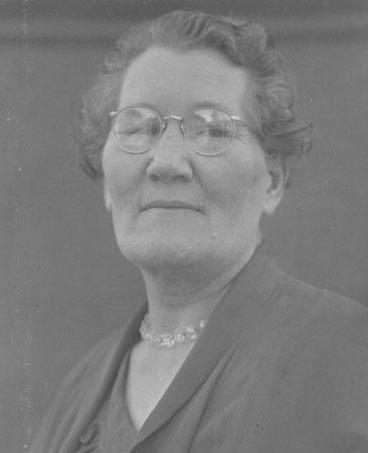 Eliza Skousen Brown Abbott Burk at age 55