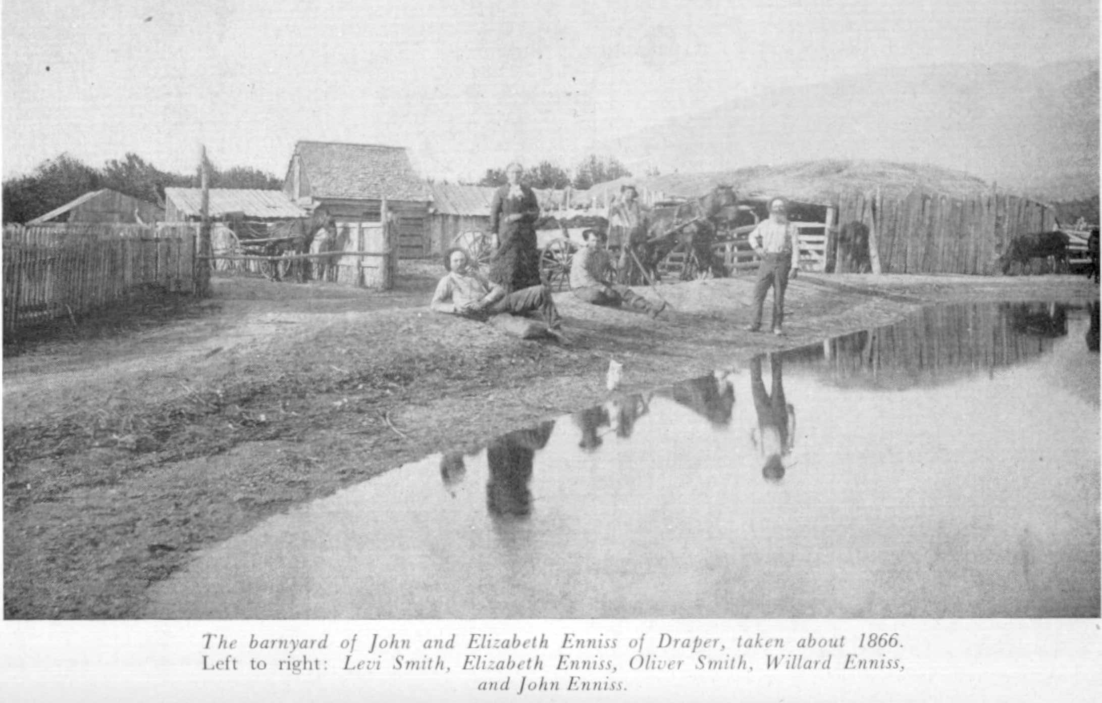Ennis Family of Draper, Utah, 1866