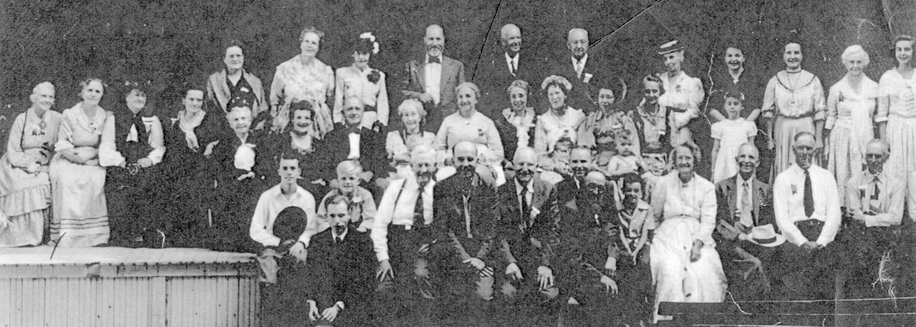 July 29, 1947 Brown Family Reunion in Ogden for placement of Captian James Brown's monument